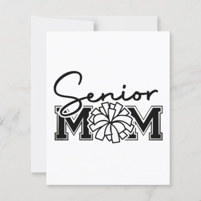 Senior Mom Cheer Design 🎓📣 (Voorkant)