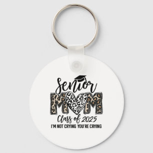 Senior Mom CL van 2025 Senior Mama 2025 Leopard Gr Sleutelhanger
