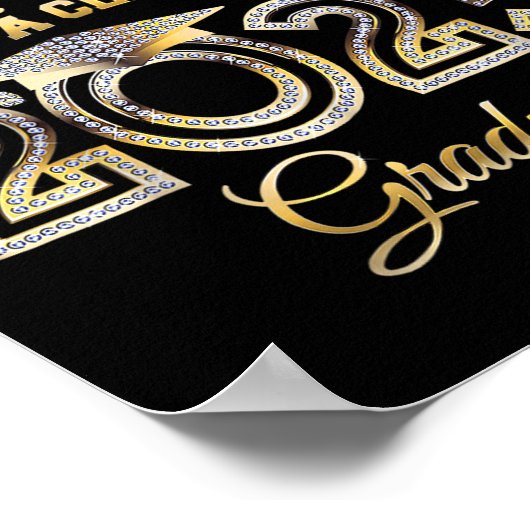 Senior Mom CL van 2025 Trotse moeder van Afstudere Poster (Hoek)