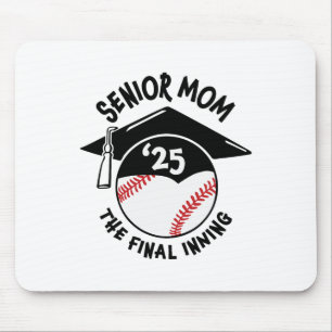 Senior Mom De laatste Inning Bysebyll CL van 2025 Muismat