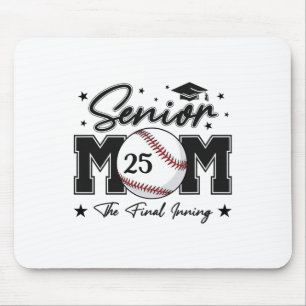 Senior Mom De laatste Inning Bysebyll CL van 2025 Muismat