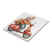 Senior Moment Keramische Tegel Tegeltje (Zijkant)