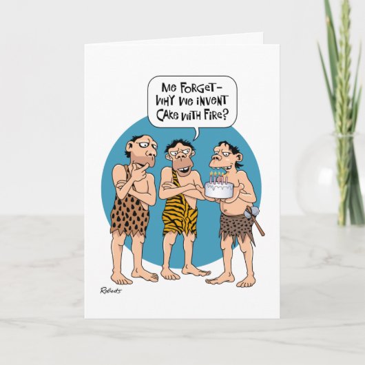 Senior Moment Verjaardag Kaart (Voorkant)