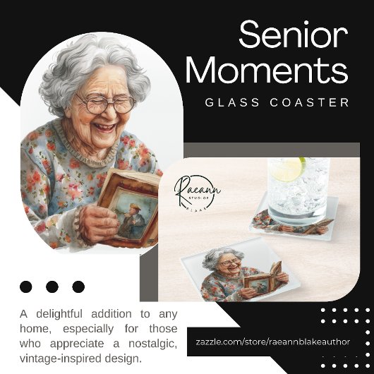 Senior Moments Glas Onderzetter