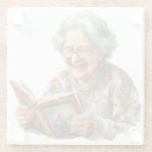 Senior Moments Glas Onderzetter (Achterkant)