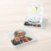 Senior Moments Glass Onderzetter (Schuin)