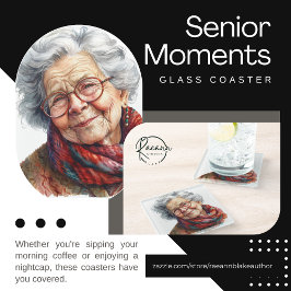 Senior Moments Glass Onderzetter