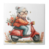 Senior Moments Keramische Tegel Tegeltje (Voorkant)