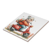 Senior Moments Keramische Tegel Tegeltje (Zijkant)