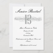 Senior Music Overweging - Alto Clef Kaart (Voorkant)