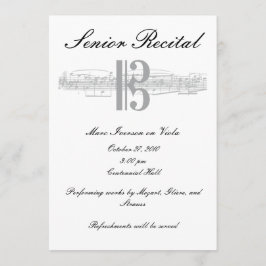 Senior Music Overweging - Alto Clef Kaart