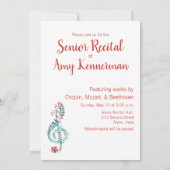 Senior Music Overweging Kaart (Achterkant)