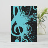 Senior Music Overweging Kaart (Staand voorkant)