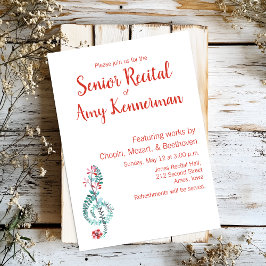 Senior Music Overweging Kaart