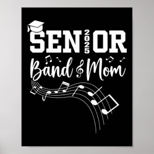 Senior ND Mom 2025 Marching ND Mom of Afstuderen 2 Poster