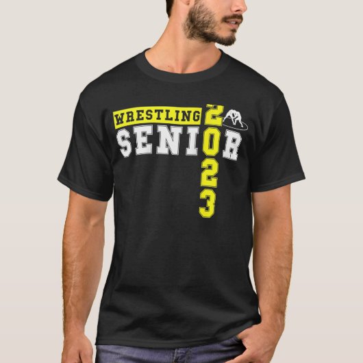 Senior Night Afstuderen Senior 2023 Wres T-shirt (Voorkant)