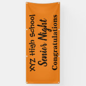 Senior Night Banner (Verticaal)