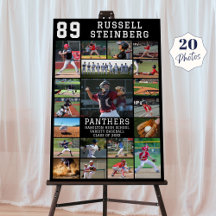 Senior Night Baseball Sport 20 Foto's Afstuderen