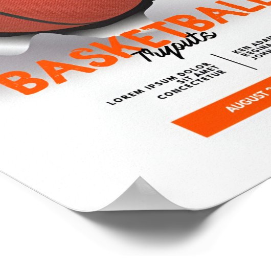 Senior Night Basketball Classic Posters (Hoek)