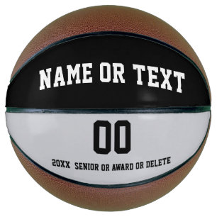 Senior Night Basketball Gift Ideeën, op maat gemaa Basketbal