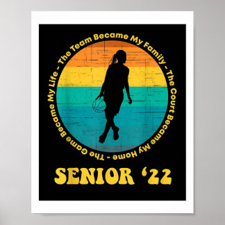 Senior Night Basketball Senior Poster