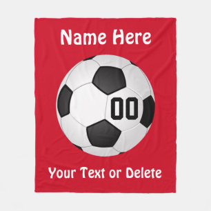 Senior Night Gifts for Soccer, Throw Blanket Fleece Deken