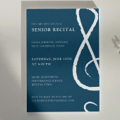 Senior Overweging Treble Clef Concert Modern Kaart