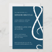 Senior Overweging Treble Clef Concert Modern Kaart (Voorkant)