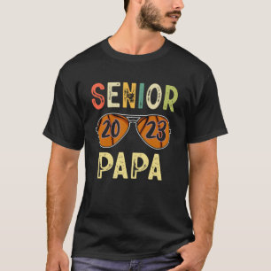 Senior Papa 2023 Trots Papa Basketbal Senior Afstu T-shirt