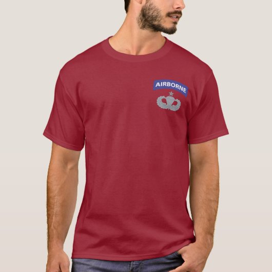 Senior Parachutist (Airborne) T-shirts (Voorkant)