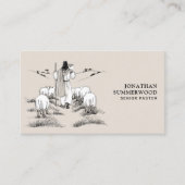 Senior Pastor Business Card | Jesus the Shepherd Visitekaartje (Voorkant)