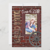 Senior  Photo Afstuderen Kaart (Voorkant)