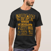 SENIOR PHP DEVELOPER - NICE DESIGN 2017 Essential T-shirt (Voorkant)