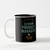 Senior Product Manager Tweekleurige Koffiemok (Links)