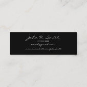 Senior profielkaart met uw foto's mini visitekaartje (Achterkant)