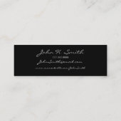 Senior profielkaart met uw foto's mini visitekaartje (Achterkant)