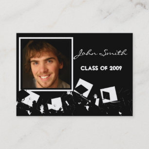 Senior profielkaart met uw foto's visitekaartje