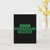 Senior Shenanigans Shenanigans Supervisor Coördina Kaart (Gele Bloem)
