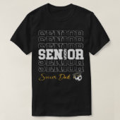 Senior Soccer Dad 2023 Soccer Gift Proud Dad T-shirt (Design voorkant)