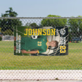Senior Soccer Player Customized Sports Photo Spandoek (Insitu)