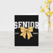 Senior Softll CL van 2025 Afstuderen Senior 2025 Kaart (Gele Bloem)