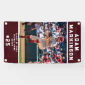 Senior Sport Softbal Outdoor Banner (Horizontaal)