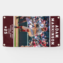 Senior Sport Softbal Outdoor Banner