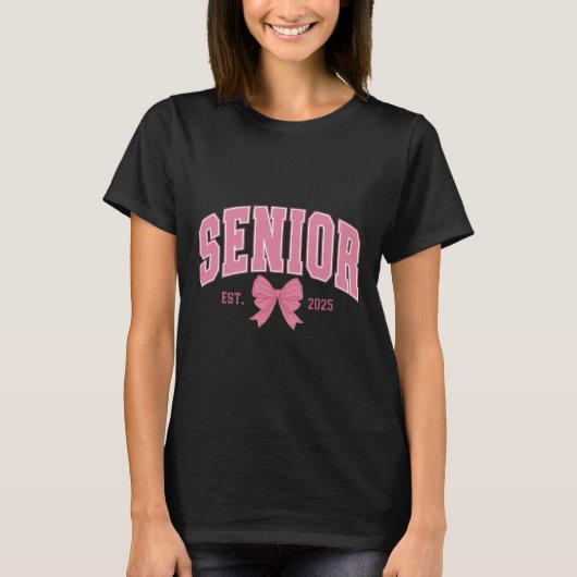 Senior Sticker 2025 T-shirt (Voorkant)
