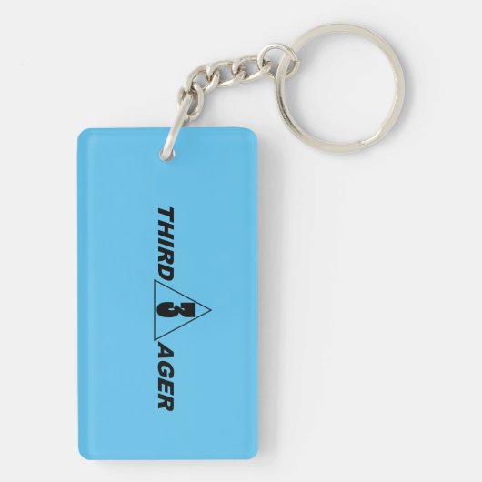 SENIOR STRONG Sleutelhanger (achterkant)