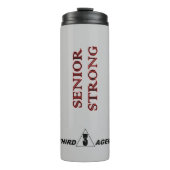 SENIOR STRONG Tumbler Thermosbeker (Voorkant)