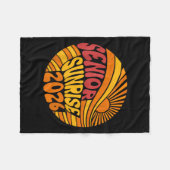 Senior Sunrise 2026 High School 12e twaalfde klas Fleece Deken (Voorkant (Horizontaal))
