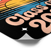 Senior Sunrise 2026 High School 12e twaalfde klas Poster (Hoek)