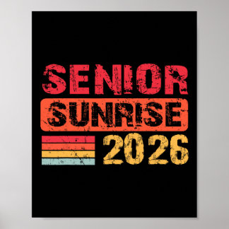 Senior Sunrise 2026 Klas van 2026 Afstudeerdag T Poster
