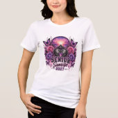 Senior Sunrise 2027 Dames Tri-Blend T-shirt (Voorkant)